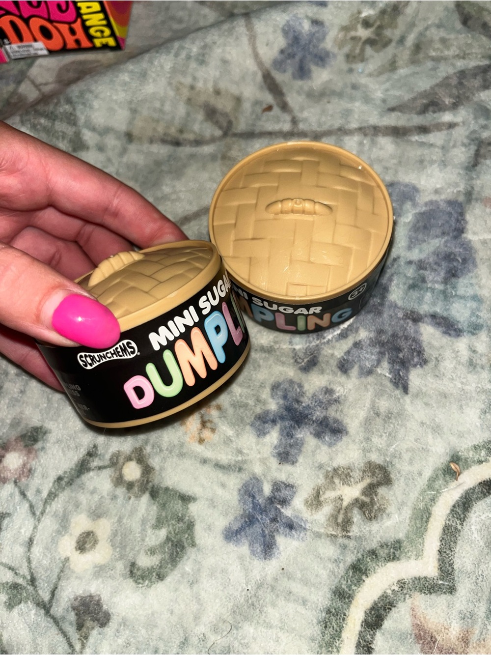 Mini Sugar Dumpling Squishy - Tan